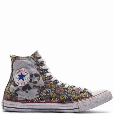 Férfi Converse Tattoo Chuck Taylor All Star Magasszárú Cipő CO8214035 Rózsaszín